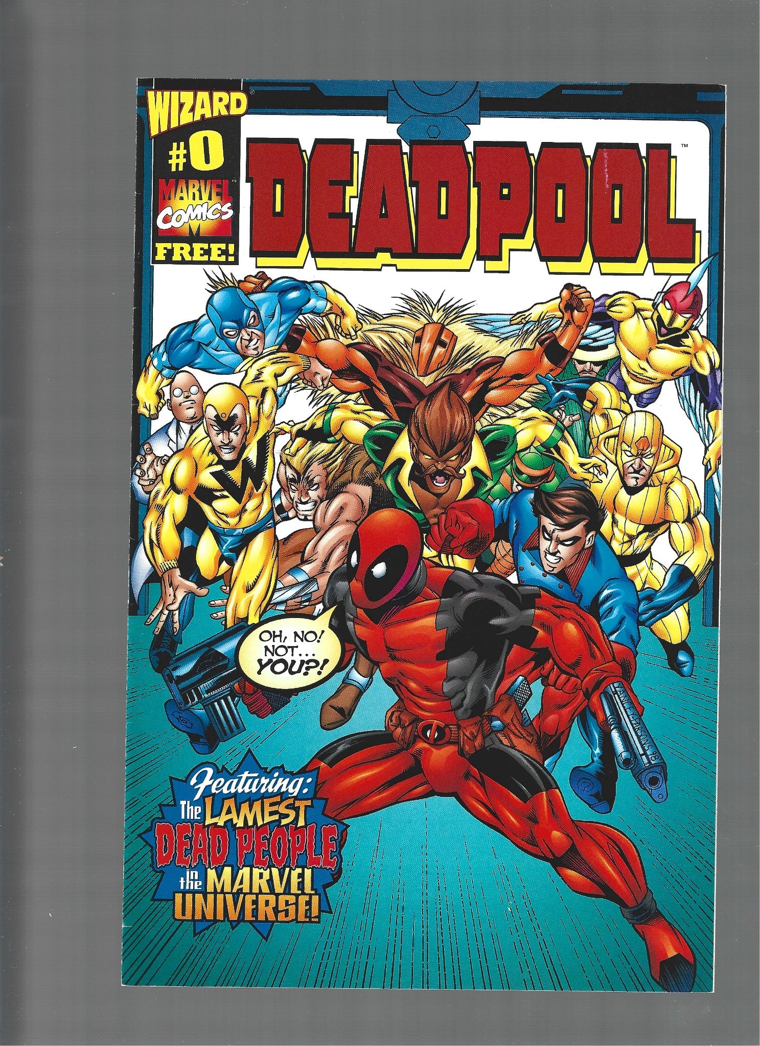 Deadpool Wizard #0 VF+ (LF007)