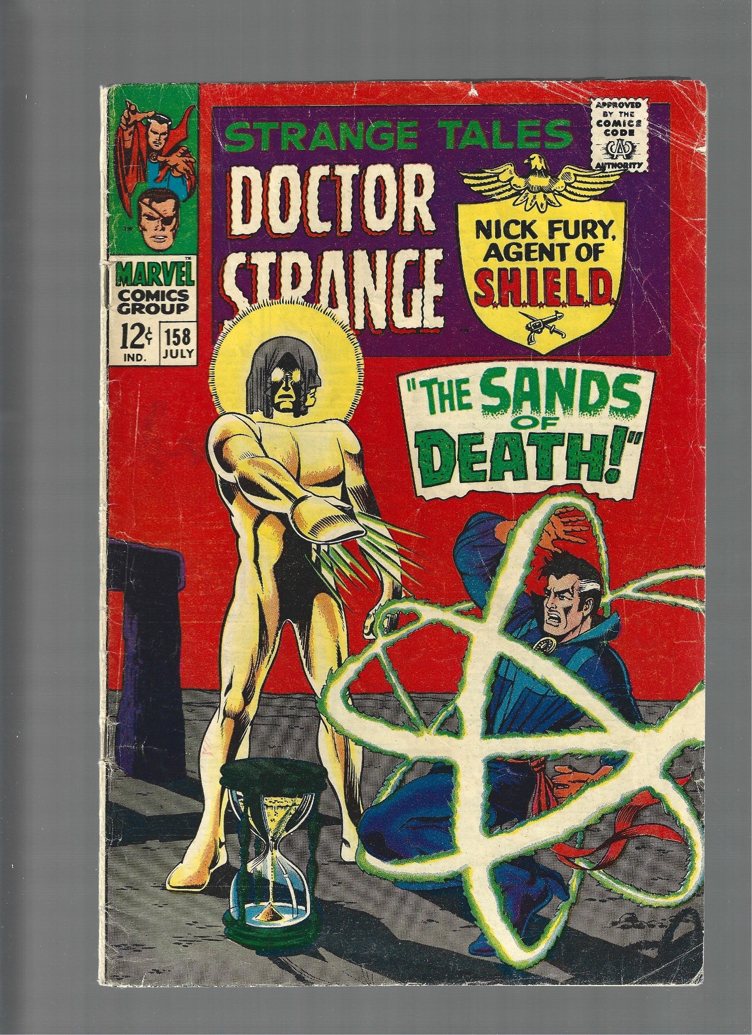 Strange Tales #158 Marvel Comics (1967) VG+ First Living Tribunal  (LF007)