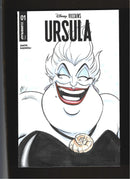 Disney Villains Ursula #1 (Dynamite Comics) Greg Kirkpatrick Ursula Sketch