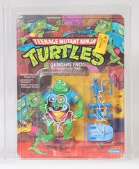 1989 Playmates Teenage Mutant Ninja Turtles Genghis Frog (Signed by Kevin Eastman)