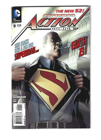 Action Comics #9 (2012) 1st. Calvin Ellis NM (LF006)