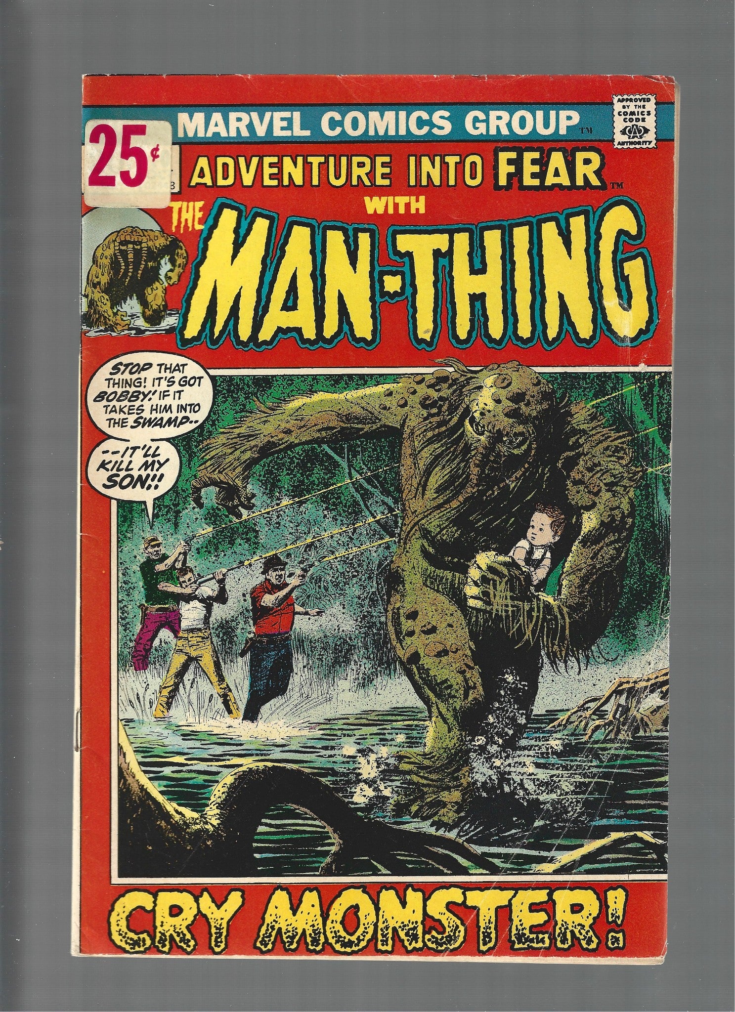 Adventure into Fear #5 First Man-Thing Solo Appearance (Read Description)(LF007)
