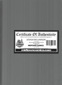 Batman Superman #1 Ben Oliver Variant Signed by Williamson NM  (LF007)