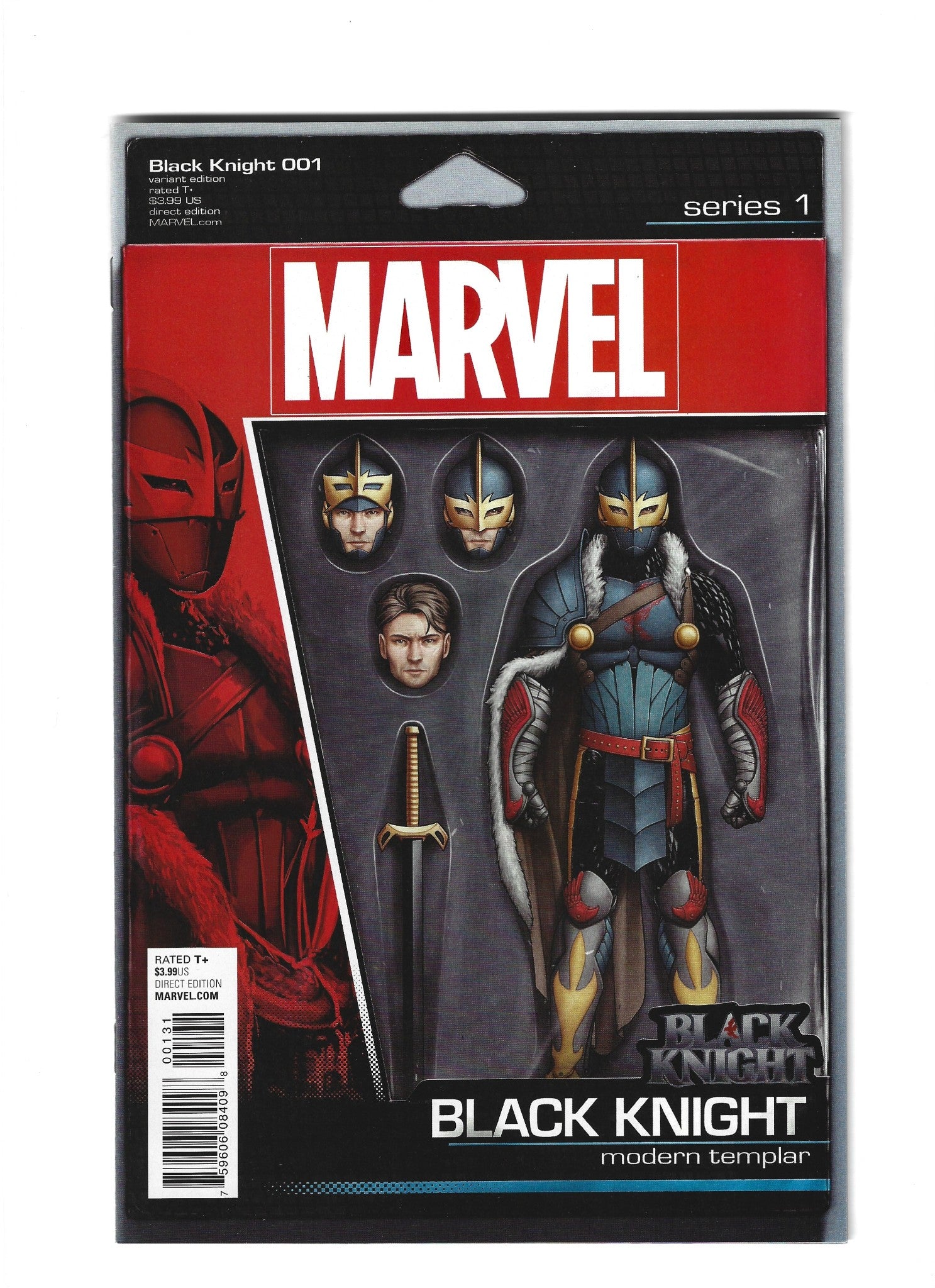 Black Knight #1 Marvel Comics  Action Figure Variant VF/NM (LF005)