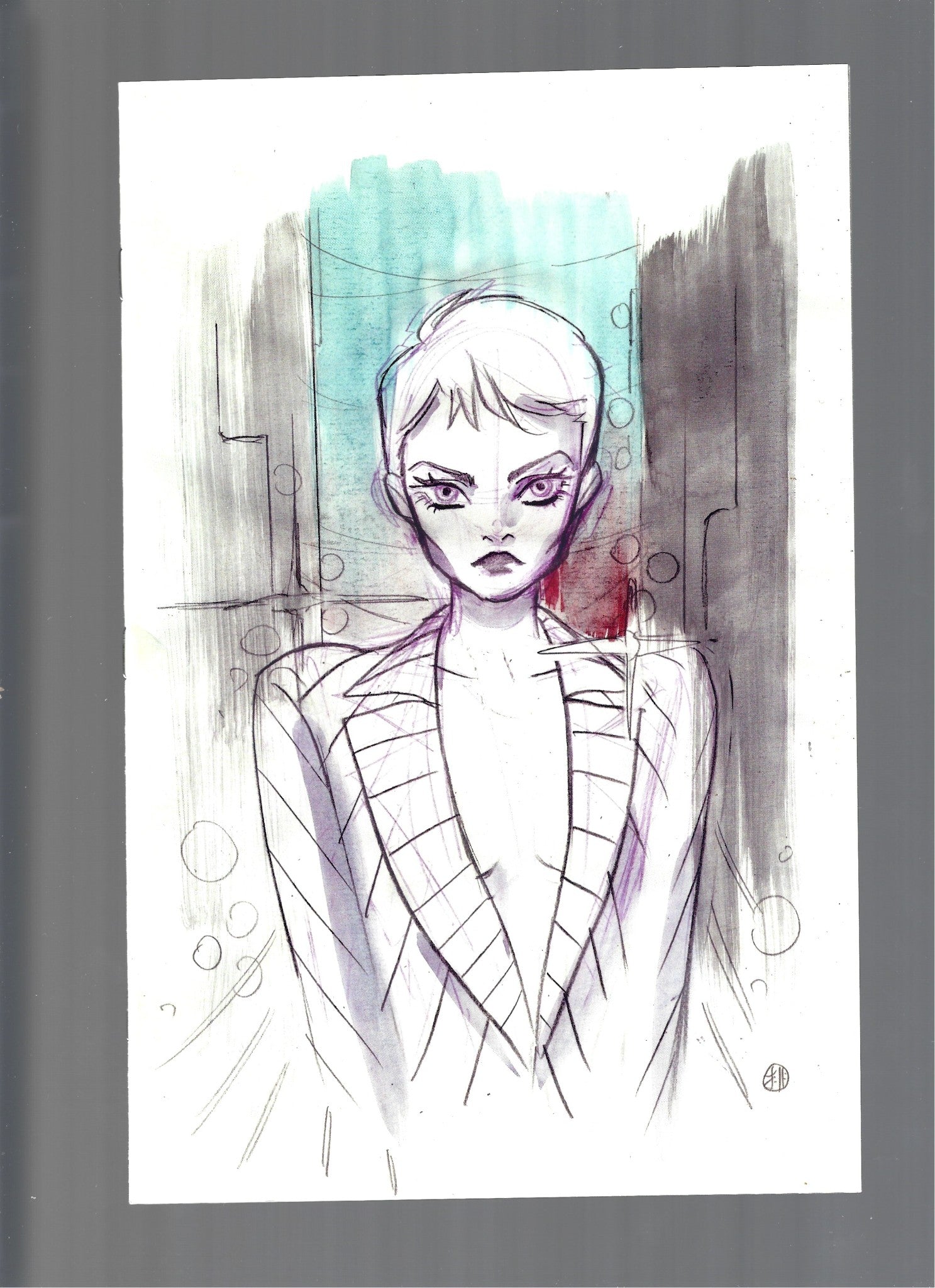 Blade Runner Origins - Issue #2 Peach Momoko SKETCH VIRGIN Variant VF/NM (LF006)