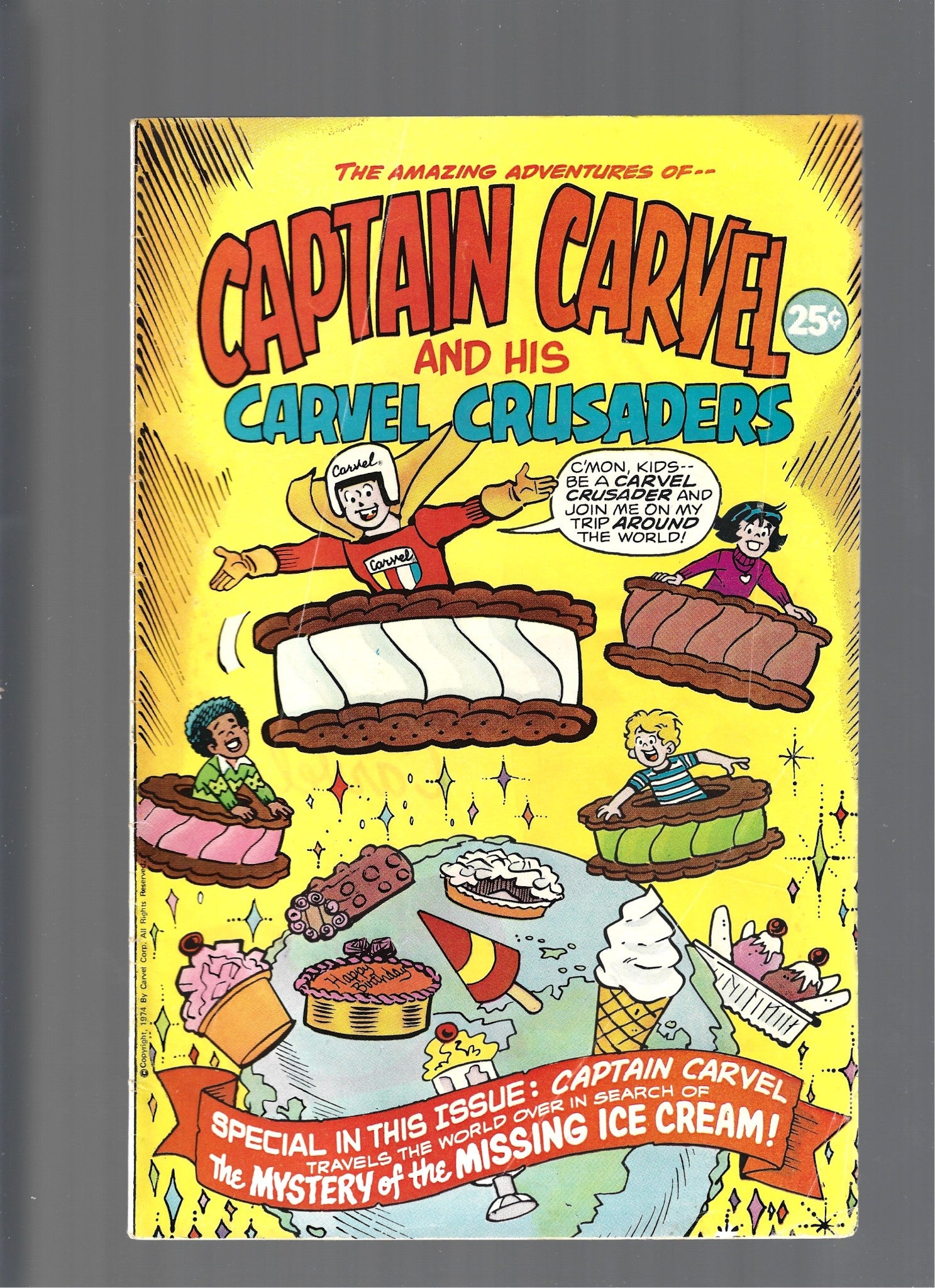 CAPTAIN CARVEL AND HIS CARVEL CRUSADERS FN+ (LF006)