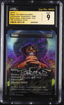 Magic the Gathering DAMN Foil Artist Proof CGC SS 9 (Duskmourn Commander)