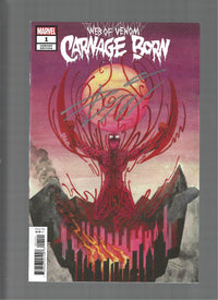 WEB OF VENOM CARNAGE BORN #1 BEDERMAN VARIANT Sig. Donny Cates VF/NM  (LF007)