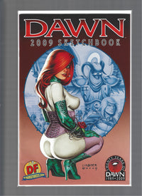 Dawn 2009 Sketchbook Ltd. 1000 Copies Linsner Dynamic Forces NM SEALED (LF006)