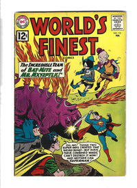 World's Finest #123 VG/FN 1962 - Bat-Mite and Mr. Mxyzptlk WE COMBINE! (LF005)