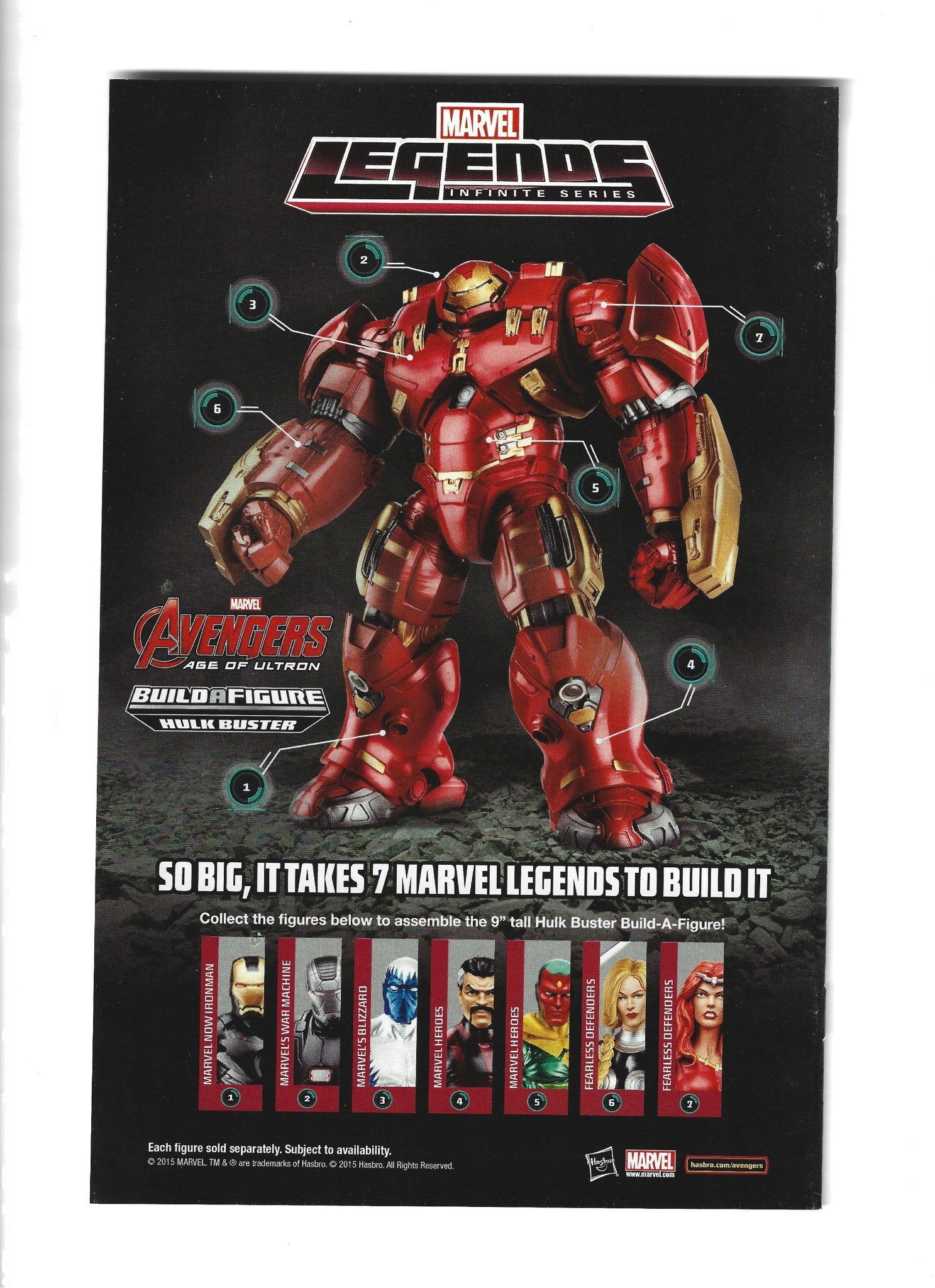 Black Knight #1 Marvel Comics  Action Figure Variant VF/NM (LF005)