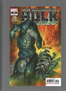 THE IMMORTAL HULK # 19 Alex Ross Variant Signed by Al Ewing NM  (LF007)