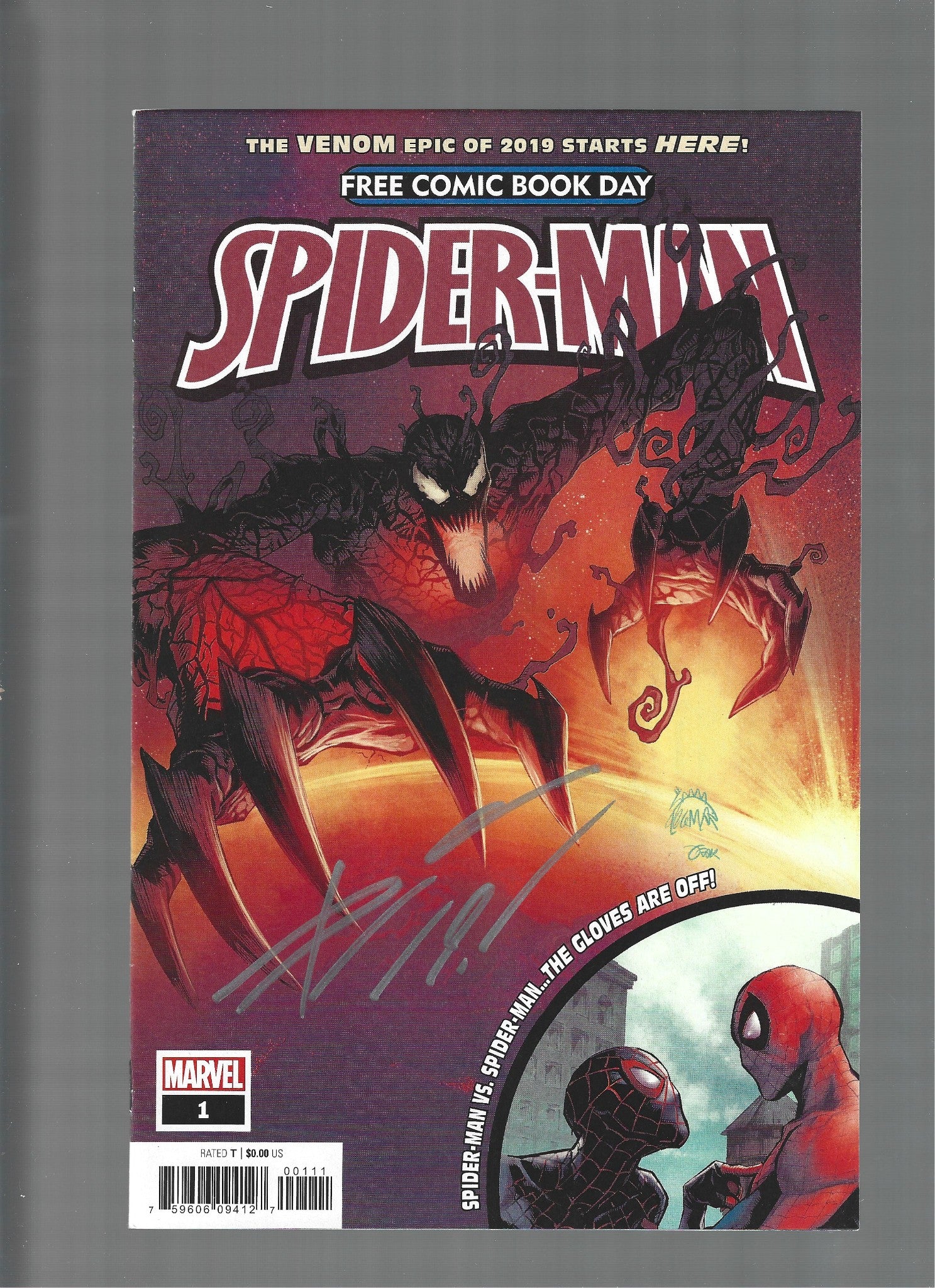 Spider-Man #1 Free Comic Book Day (2019) Signed by Donny Cates VF/NM   (LF007)