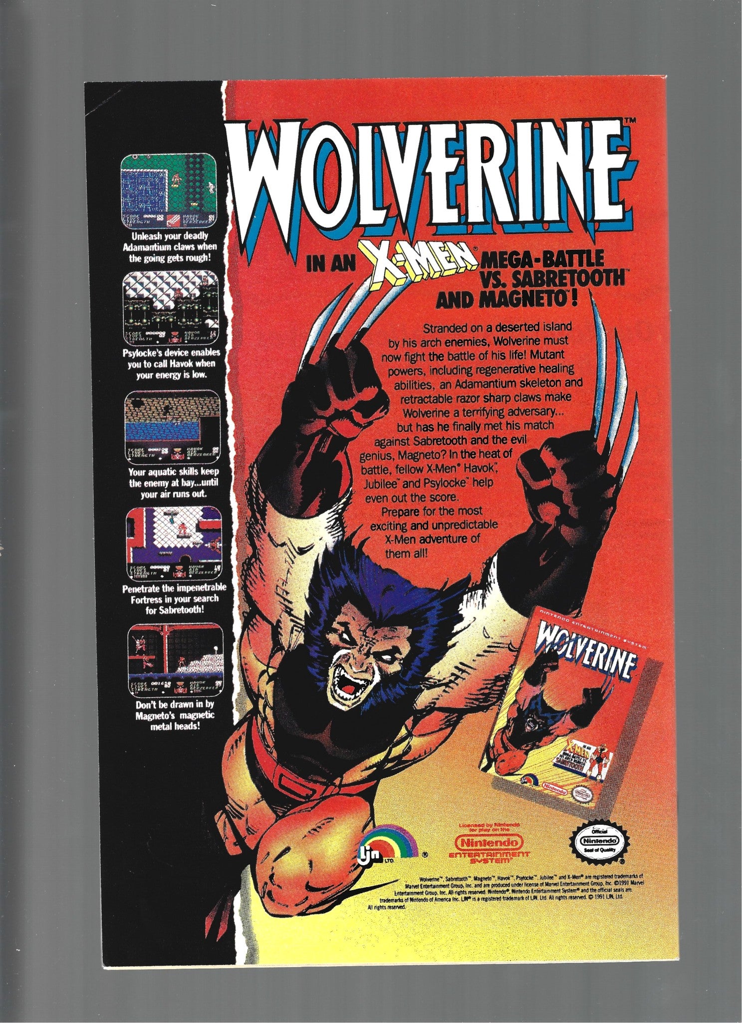 Uncanny X-Men #282 1st. App. Bishop (Cameo) VF/VF+ (LF007)