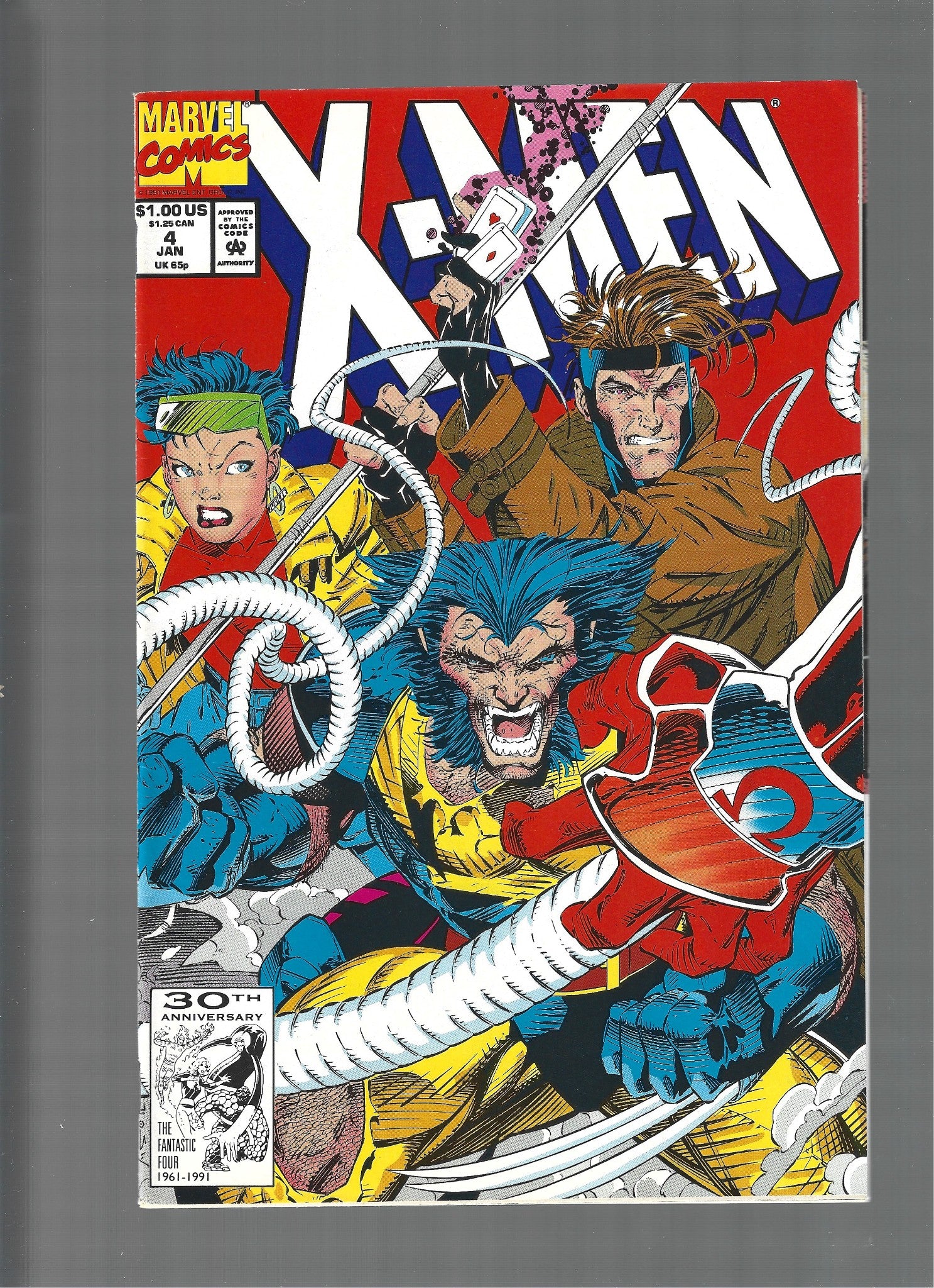 X-Men #4  (1992) 1st. Omega Red VF/NM (LF007)