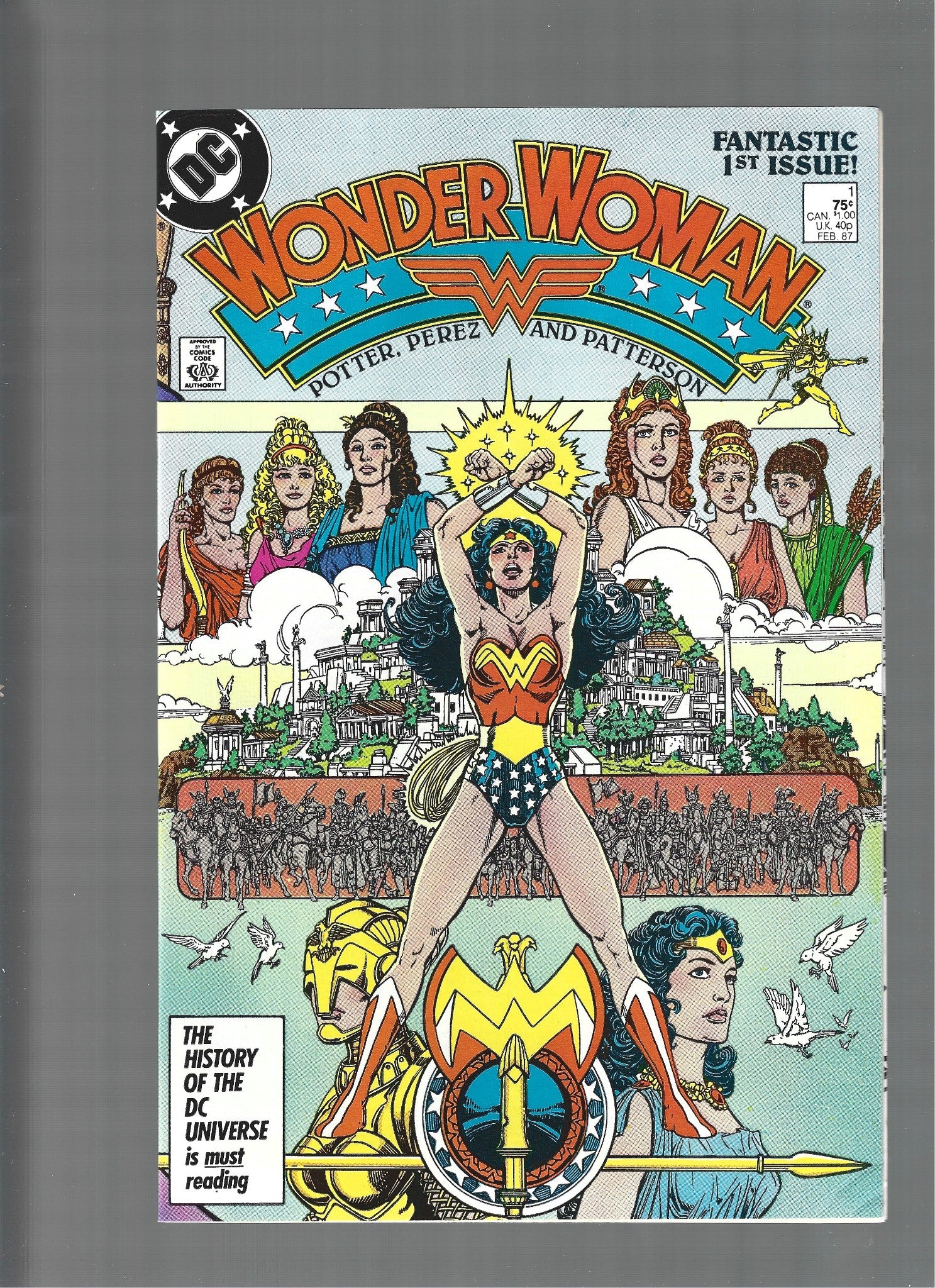 Wonder Woman #1 (1987) VF+ (LF007)