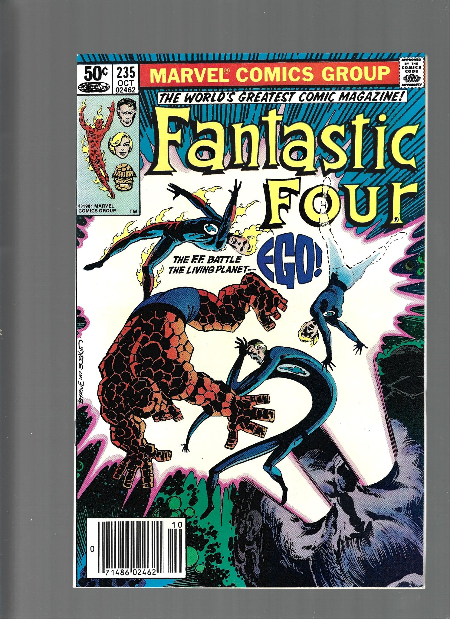 Fantastic Four #235 Newsstand VF+ (LF008)