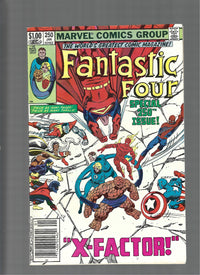 Fantastic Four #250 Newsstand VF  (LF008)