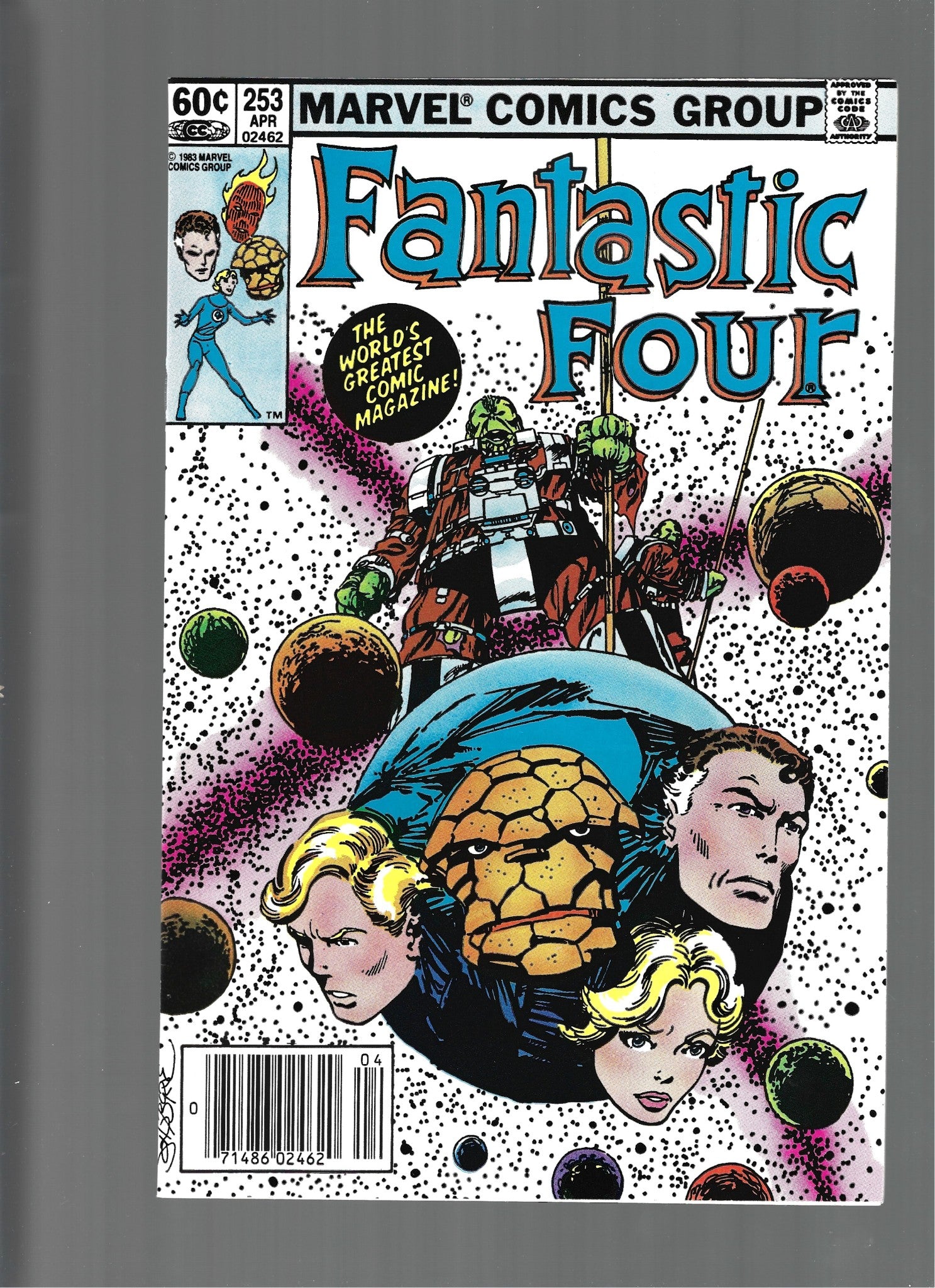 Fantastic Four #251 Newsstand VF+  (LF008)