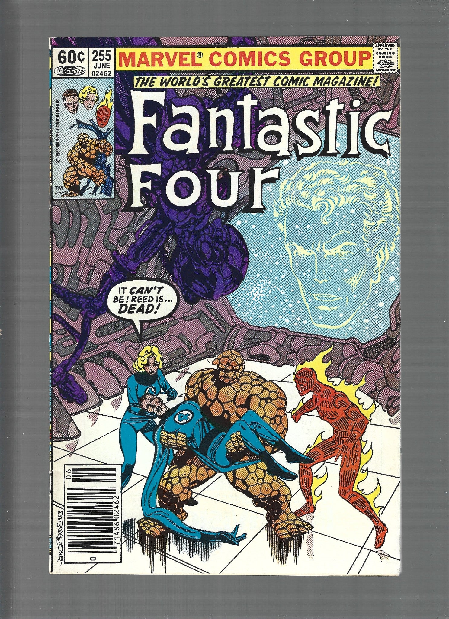 Fantastic Four #255 VF Newsstand  (LF008)