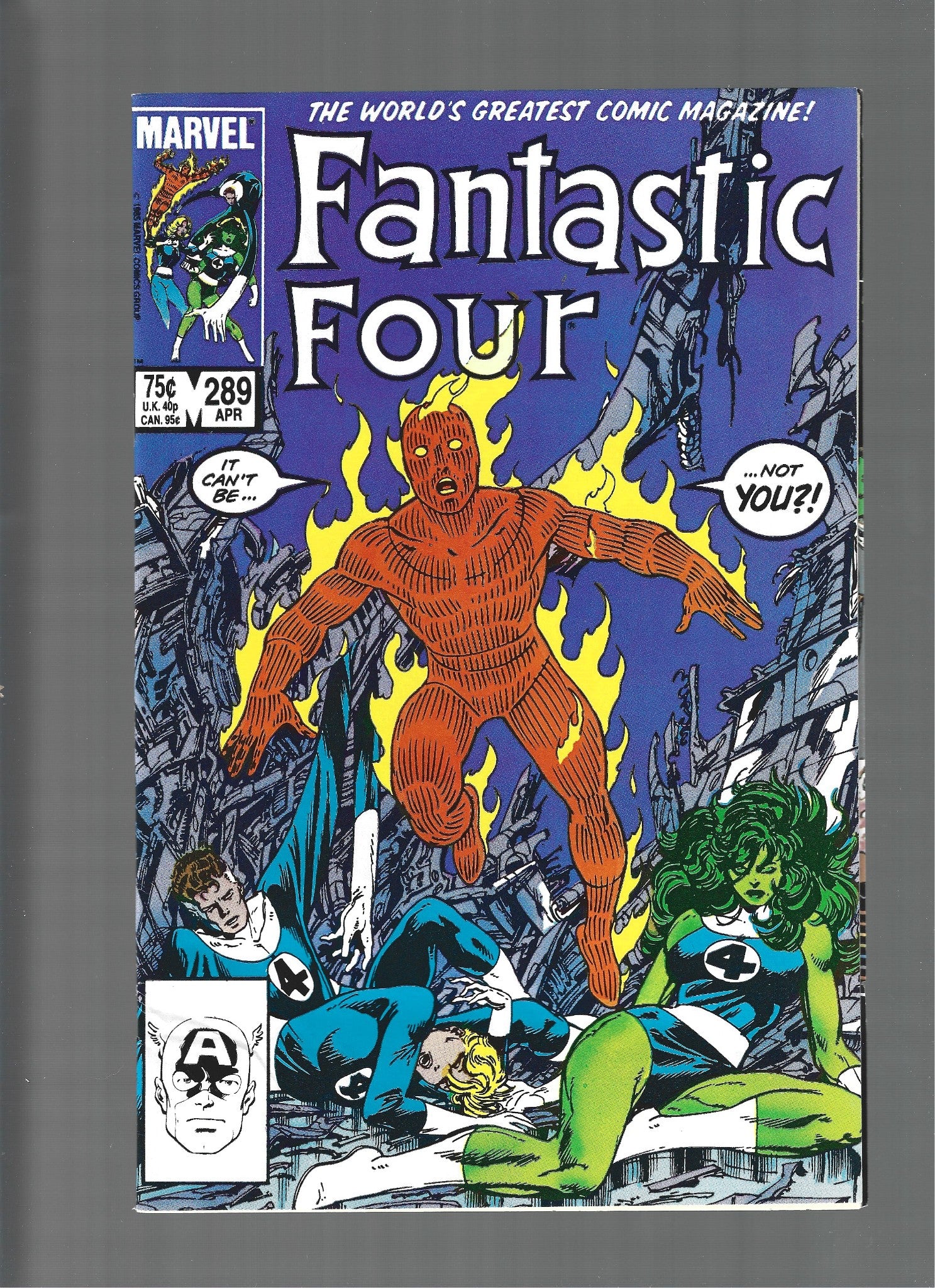 Fantastic Four #289 VF-  (LF008)