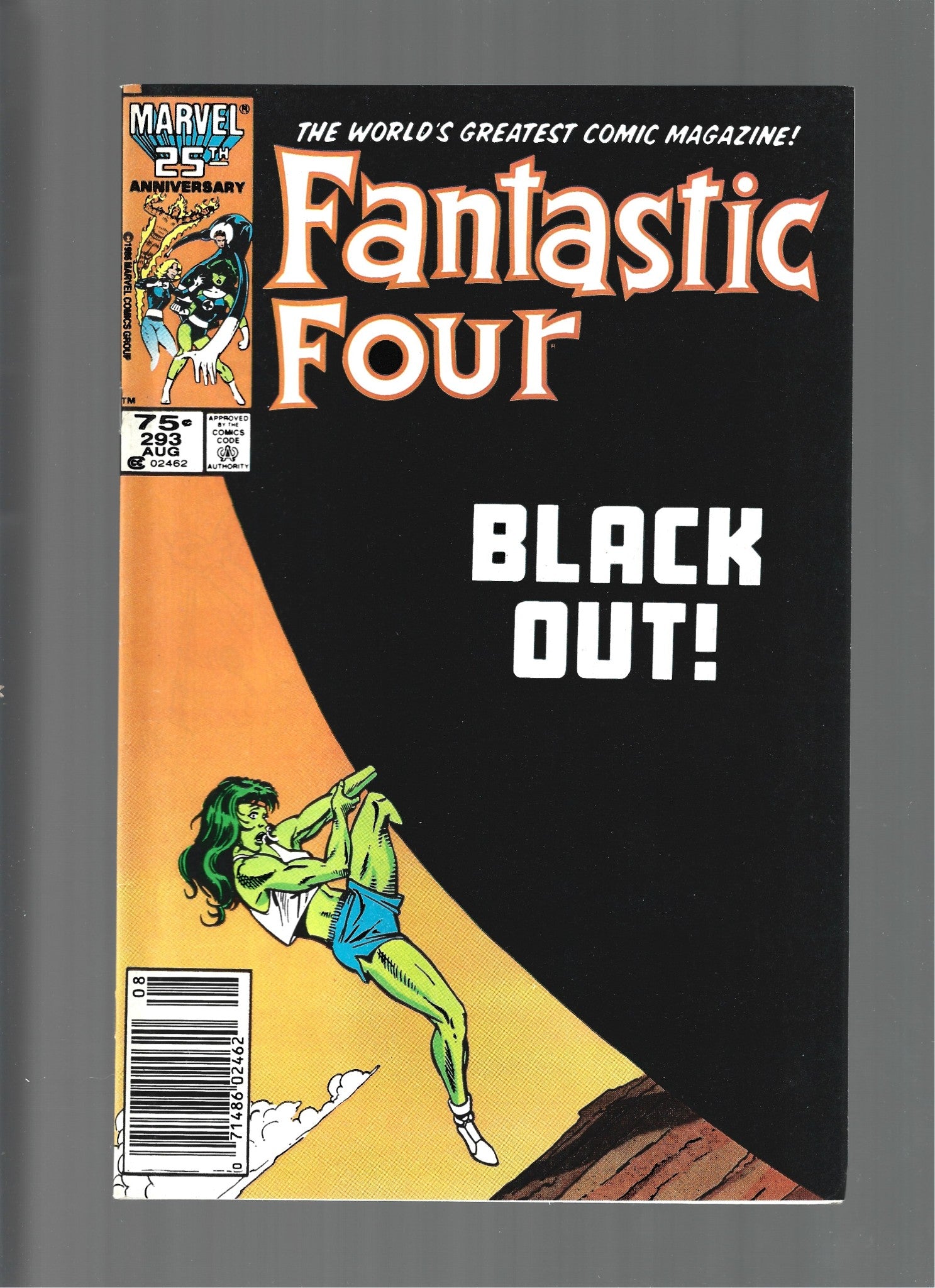 Fantastic Four #293 Newsstand VF-    (LF008)