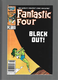 Fantastic Four #293 Newsstand VF-    (LF008)