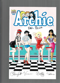 Archie Comics #660 2014 Dan Parent Pin-Up Cover Signed by Dan Parent NM (CS01)