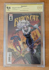 Black Cat #1 CBCS 9.4 Todd Nauck Signature Walmart Variant (L001)