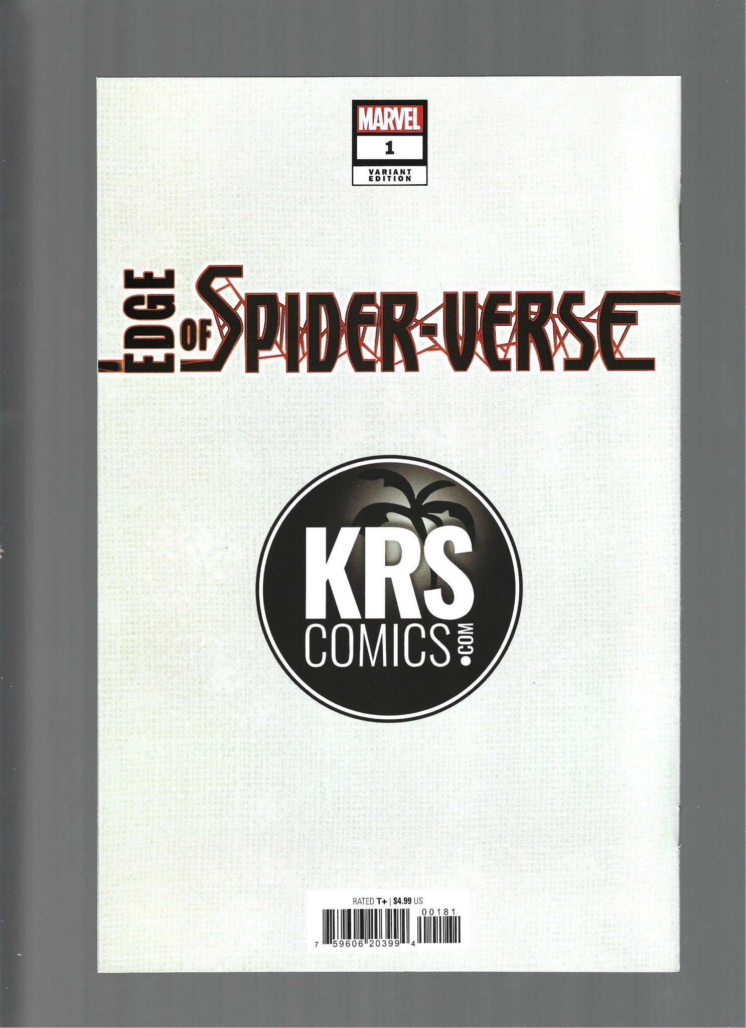 EDGE OF SPIDER-VERSE #1 Inyhuk Lee Variant  NM  (LF007)