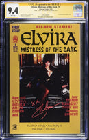 Elvira Mistress of the Dark #1 Photo Cover CGC SS 9.4 Signed by Cassandra