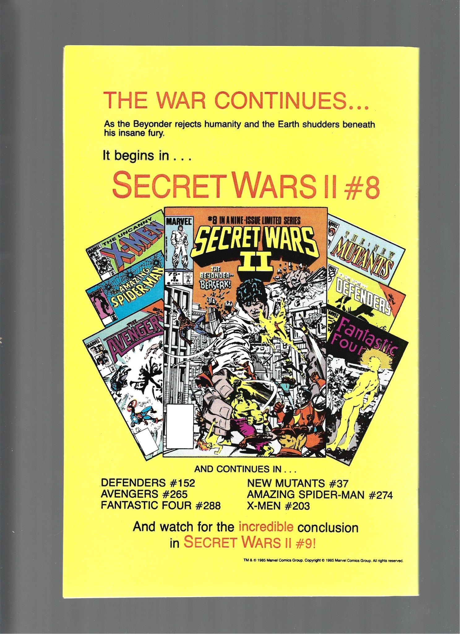 Fantastic Four #287 VF/NM (LF008)