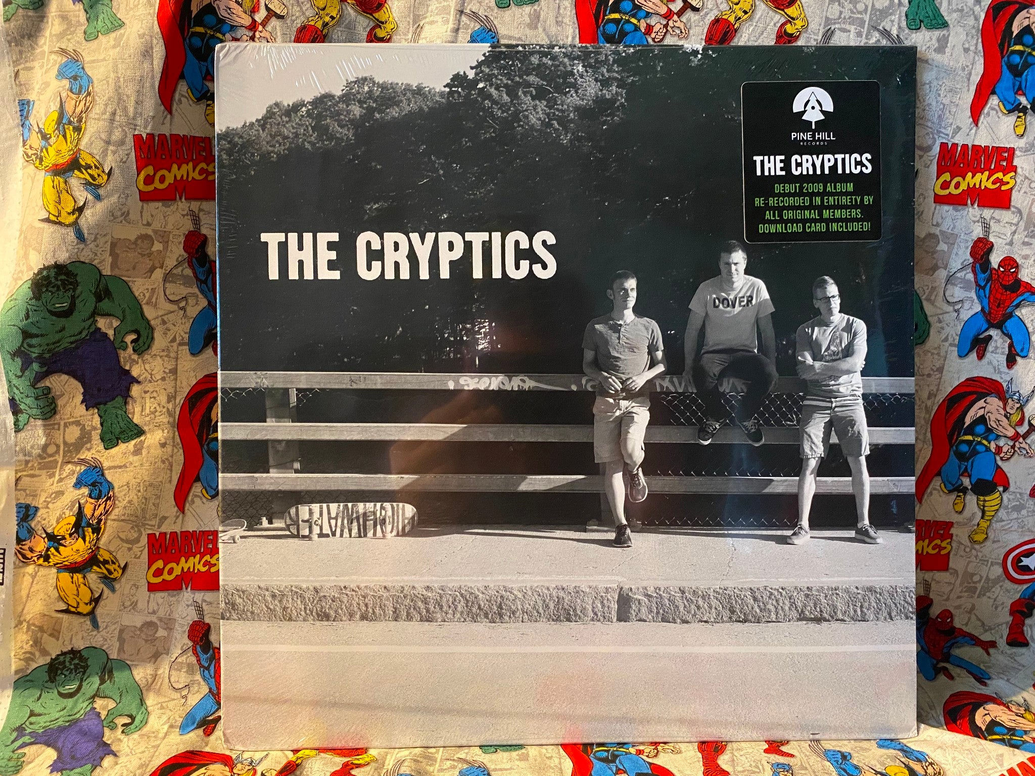 The Cryptics "The Cryptics" NM/M Estate Sale Record Vinyl Music Punk Hardcore