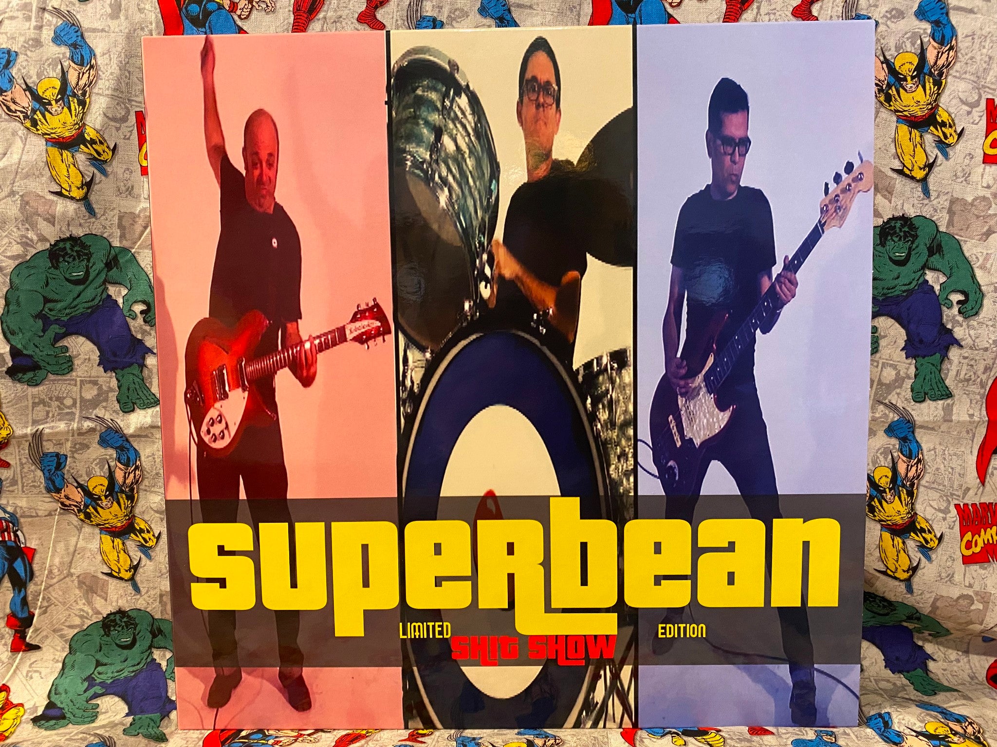 Superbean "Shit Show" 89/200 VG/NM Estate Sale Record Vinyl Music Rock Punk Pop