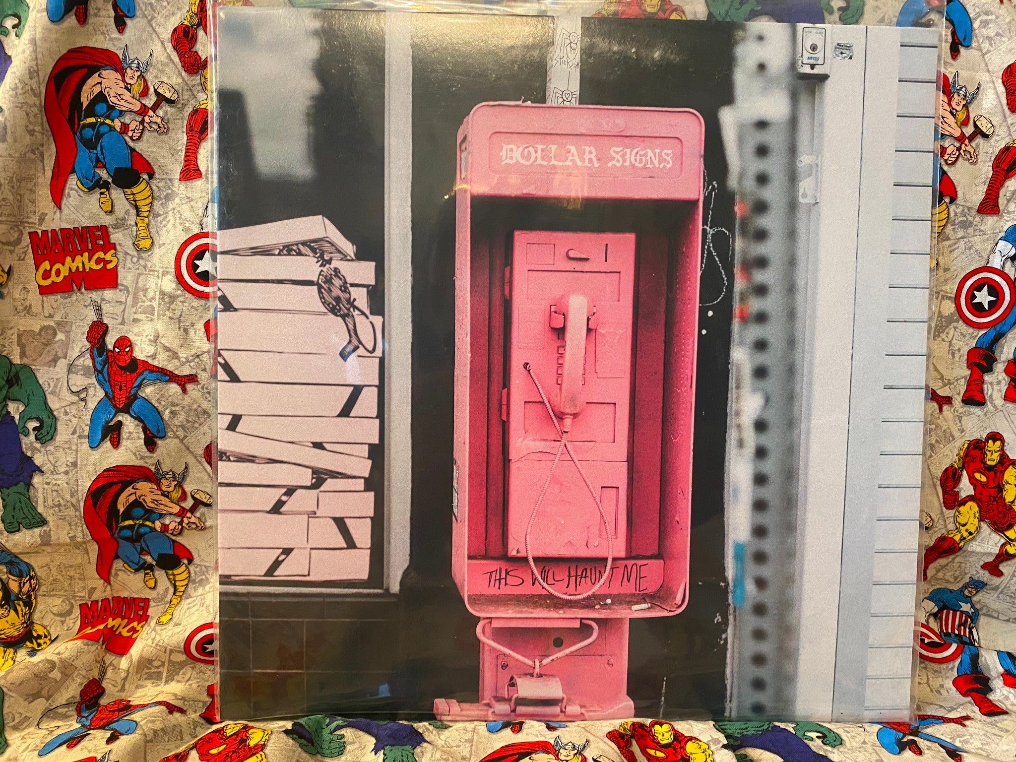 Dollar Signs "This Will Haunt Me" VG/NM (Yellow Vinyl) Record Vinyl Music Punk