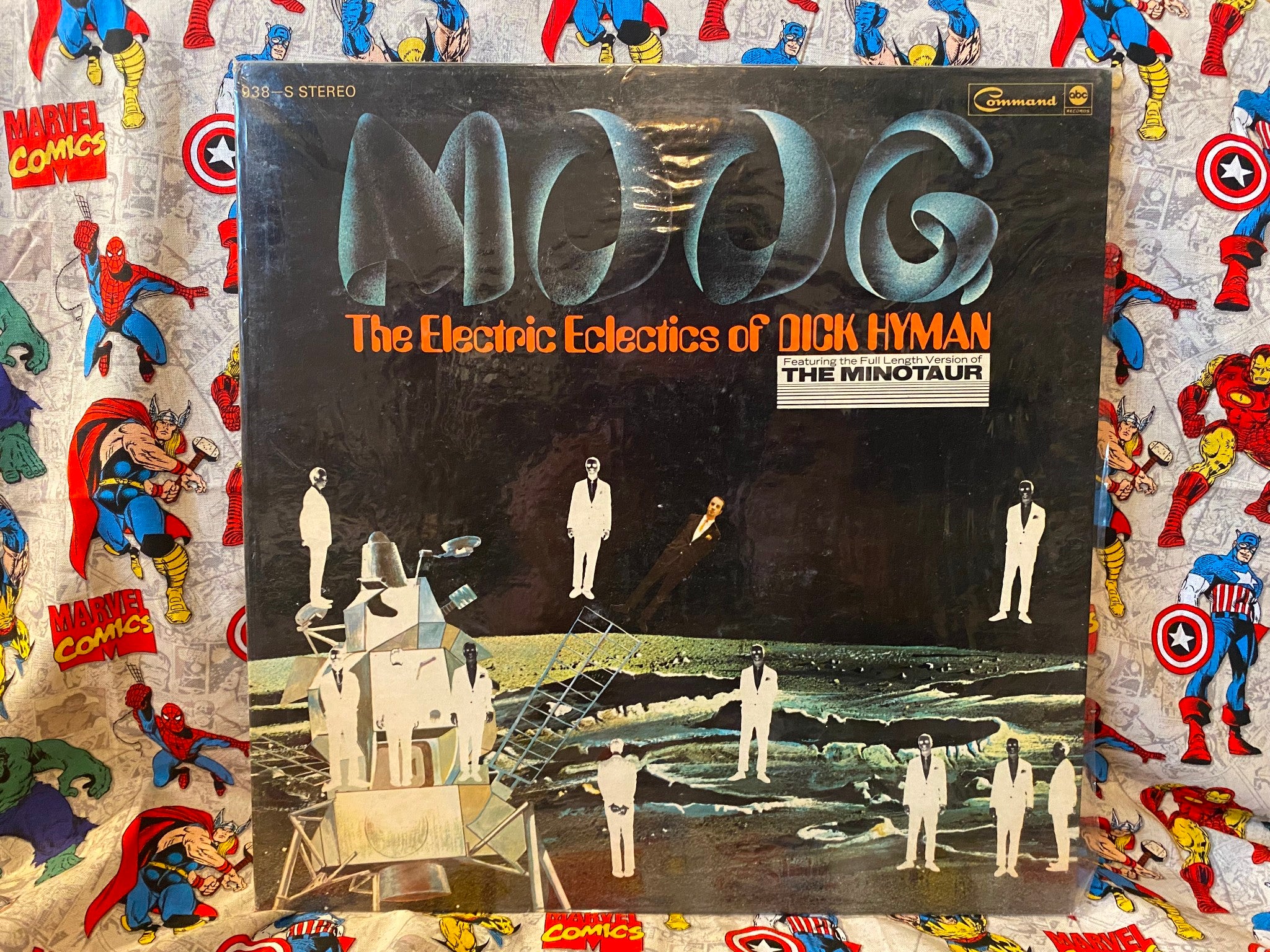 Dick Hyman "Moog-The Electric.." VG/NM Estate Sale Record Vinyl Music Electronic
