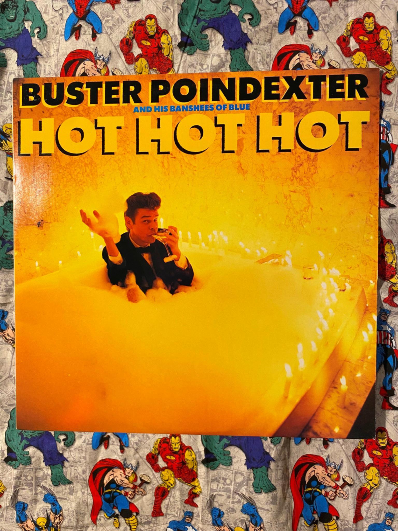 Buster Poindexter "Hot Hot Hot" VG/VG+ Estate Sale Record Vinyl Music Pop