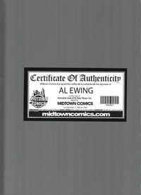 THE IMMORTAL HULK # 19 Alex Ross Variant Signed by Al Ewing NM  (LF007)