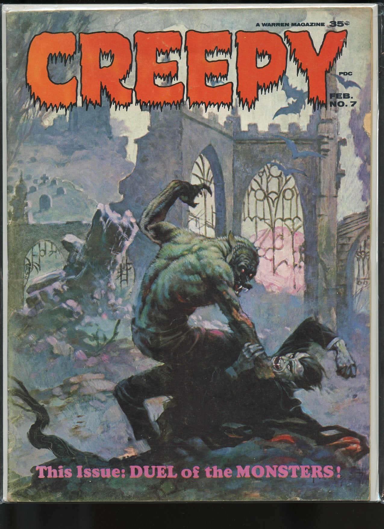 Creepy #7 VG/FN We combine ship! J107