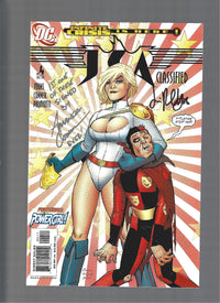 JSA CLASSIFIED #4  1st. EVER Signed by Amanda Conner. Jim Palmiotti NM (LF006)