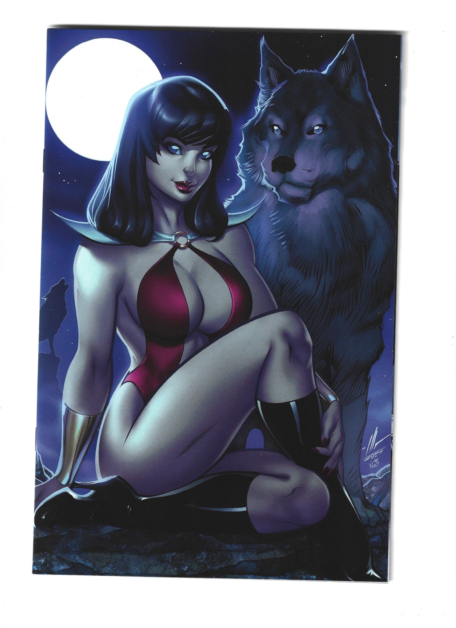 Vampirella: Trial Of The Soul One-Shot Garza Exclusive Virgin NM (LF006)