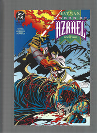 Batman: Sword of Azrael #2 Signed by Quesada VF/NM  (LF007)