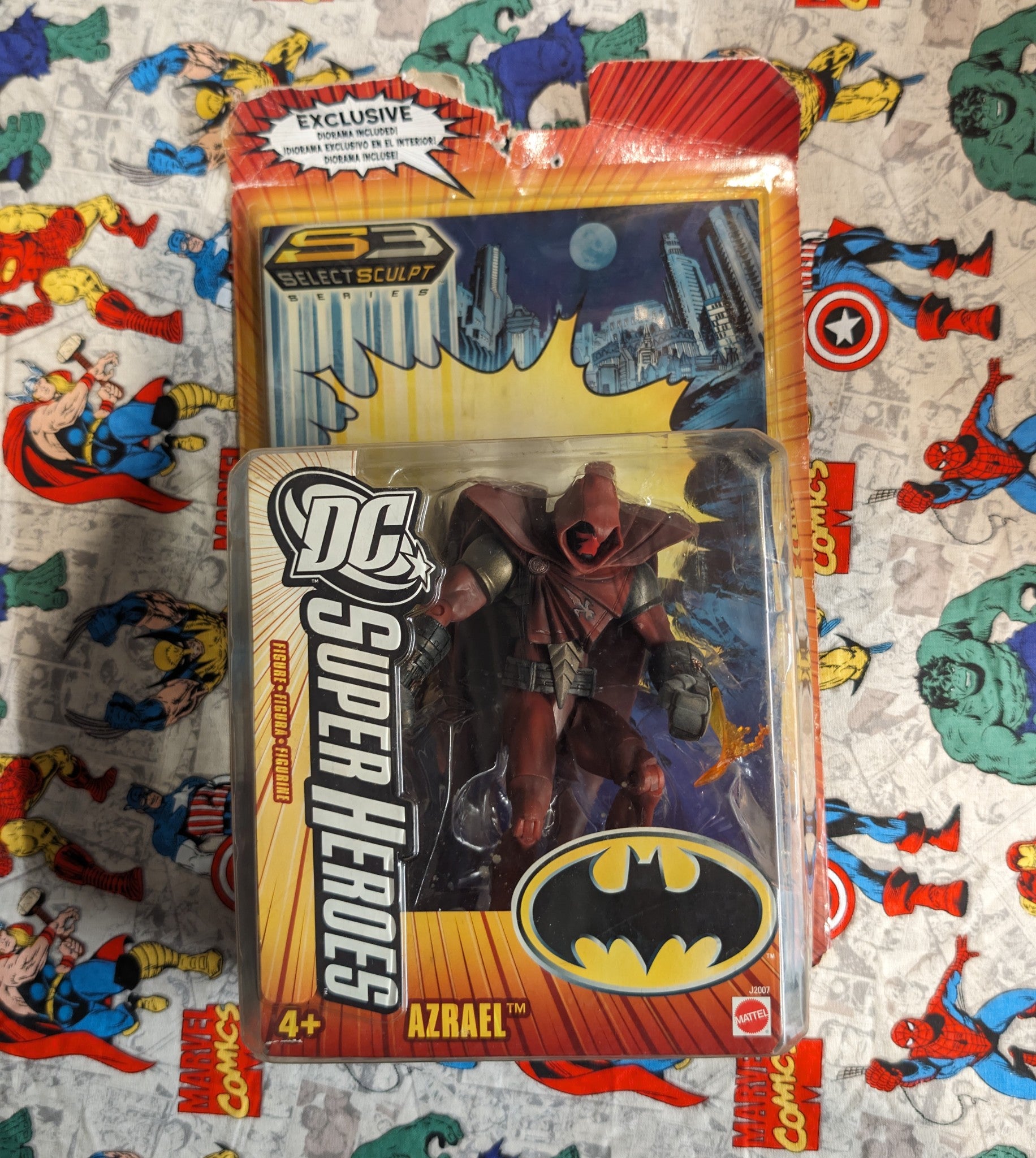 DC Super Heroes Azrael Action Figure Set Select Sculpt NIB (S004)