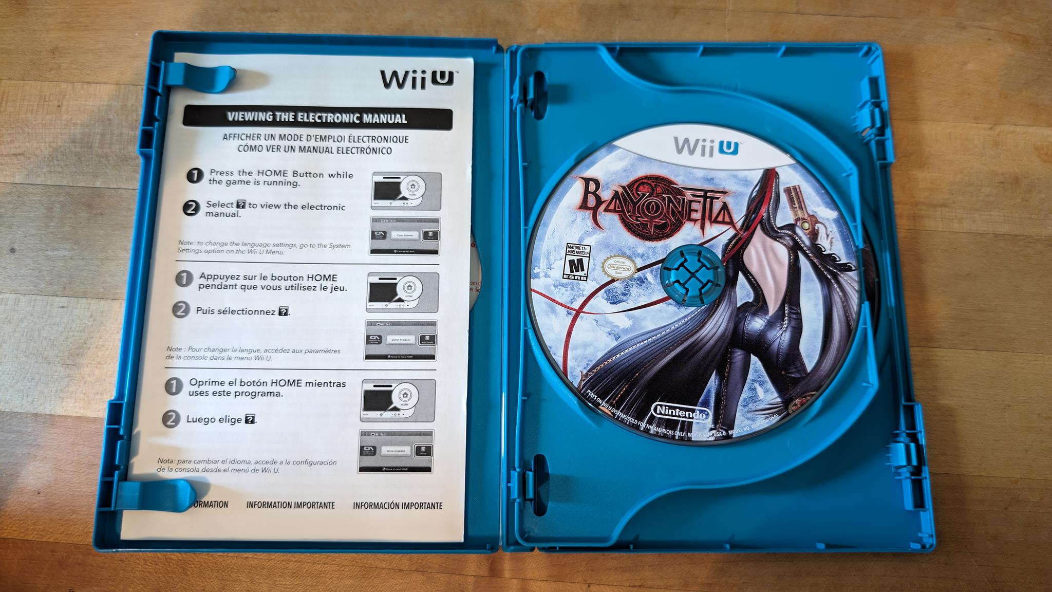 Bayonetta 2 Nintendo Wii U Game 2 Disc With Bonus  (Nintendo Wii U) (S005)