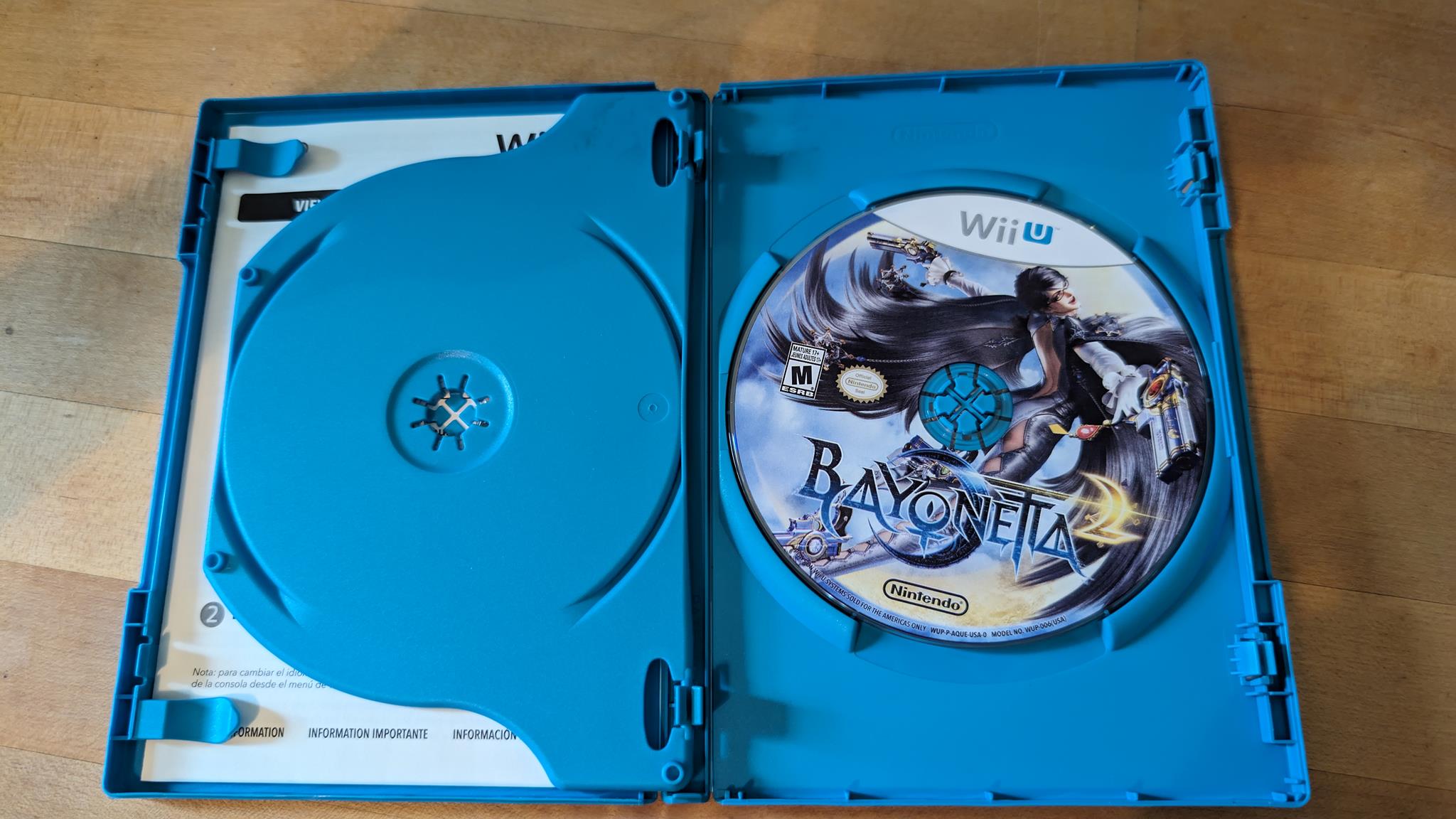 Bayonetta 2 Nintendo Wii U Game 2 Disc With Bonus  (Nintendo Wii U) (S005)