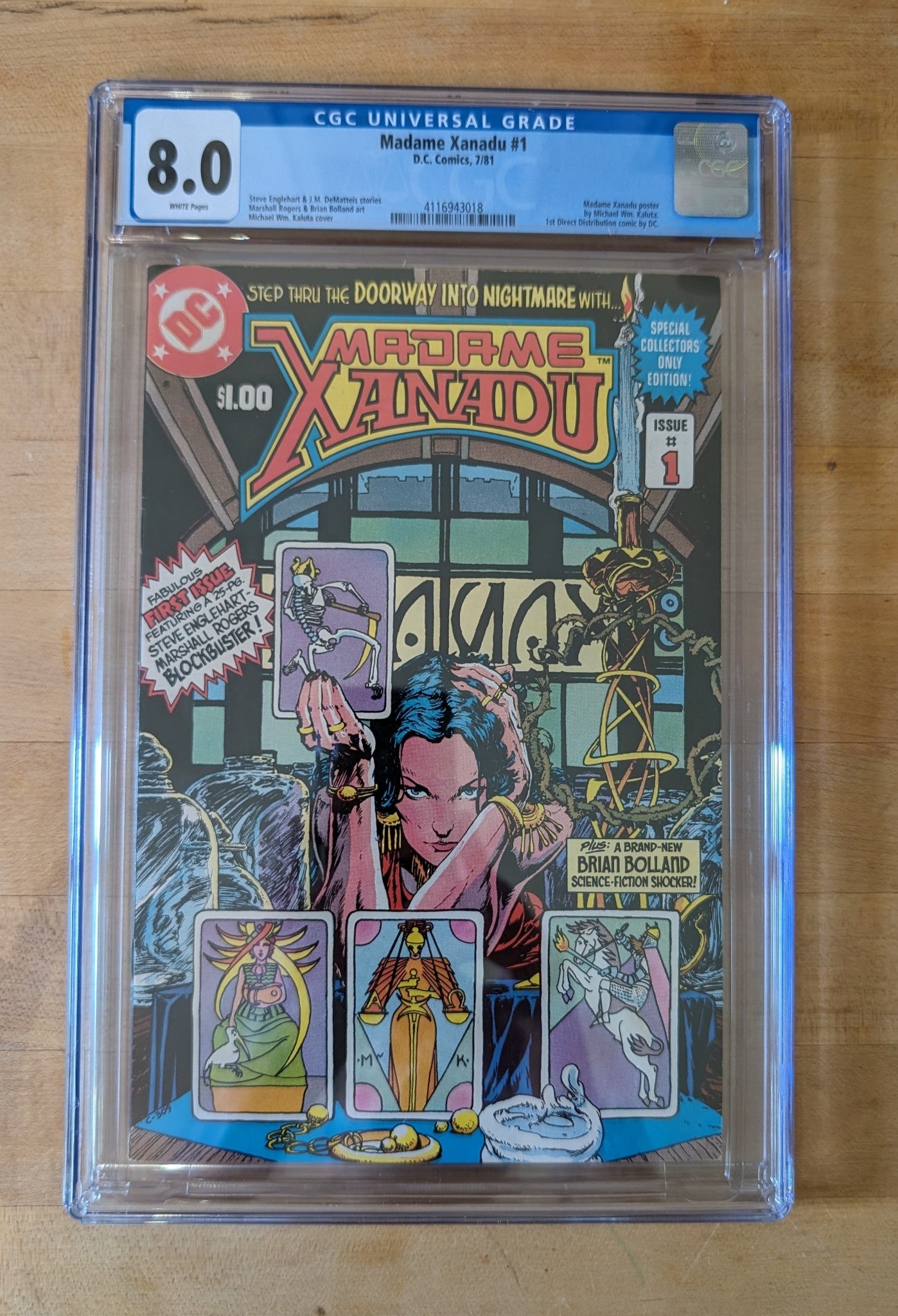 Madame Xanadu #1 CGC 8.0 (LF3)