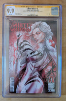 White Widow #3 Red Foil CGC 9.9 SS Double Signature  Tyndall & Powell (LF005)