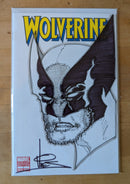 Wolverine #1Dexter Vines Wolverine Head Sketch VF/NM (LF005)