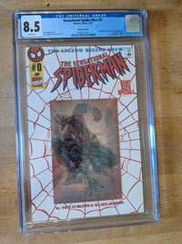 Sensational Spider-Man #0 Lenticular Red Web Variant CGC 8.5 LTD. 300 PR (CG01)