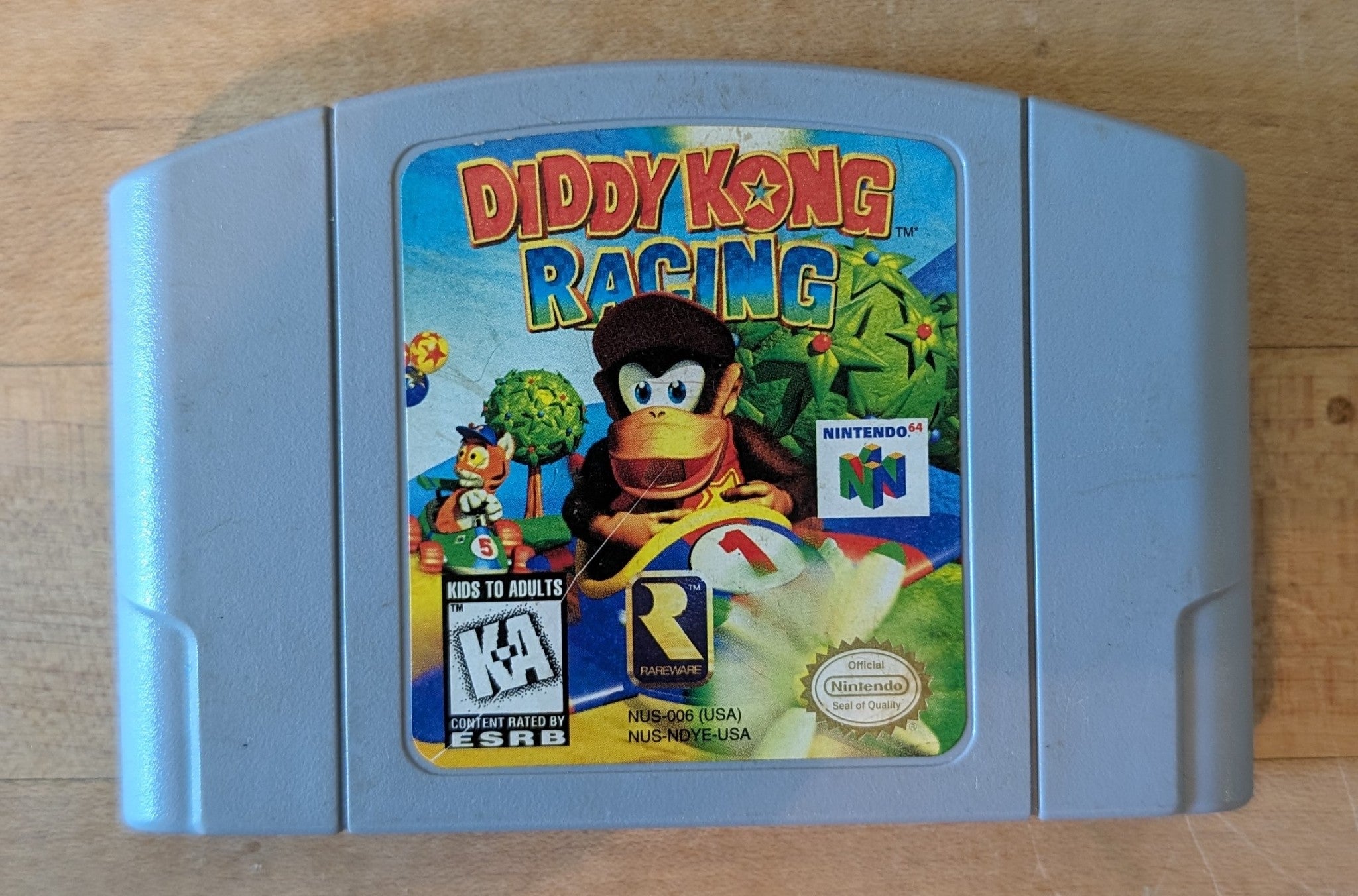 Diddy Kong Racing (Nintendo N64) TESTED (G002)